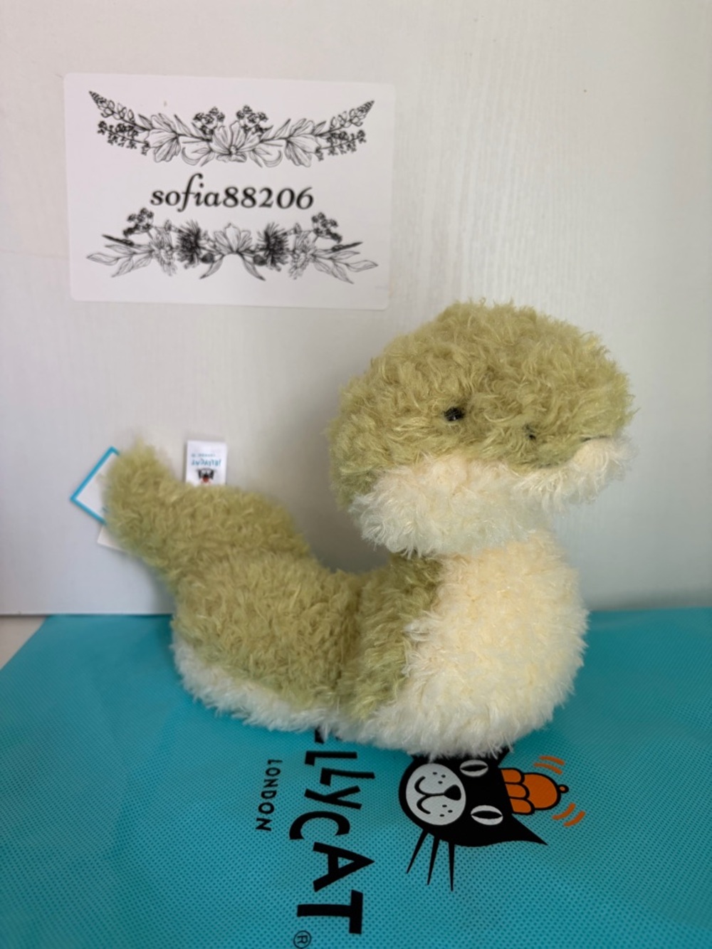 Jellycat LITTLE SNAKE Soft Plush Toy CUTE Fluffy Collectible Stuffed Snake NWT
